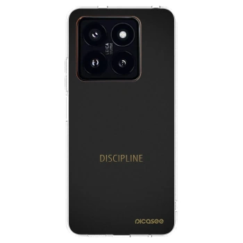Picasee silikónový prehľadný obal pre Xiaomi 14 Pro - Discipline