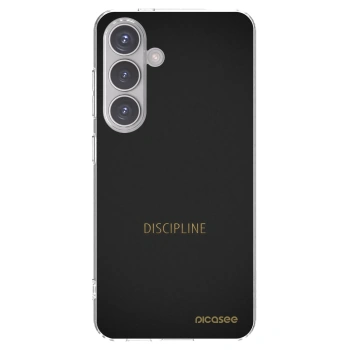 Picasee silikónový prehľadný obal pre Samsung Galaxy S24 S921B 5G - Discipline