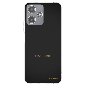 Picasee silikónový prehľadný obal pre Xiaomi Redmi 12 5G - Discipline