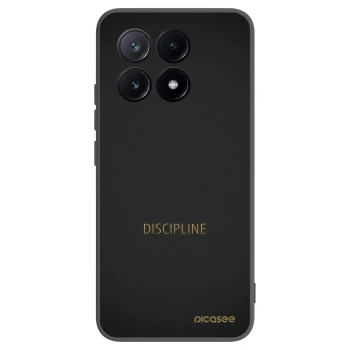 Picasee silikónový čierny obal pre Xiaomi Poco X6 Pro - Discipline