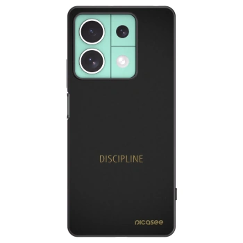 Picasee silikónový čierny obal pre Xiaomi Redmi Note 13 5G - Discipline