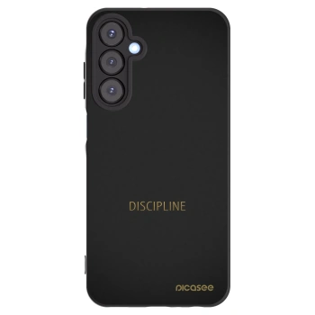 Picasee silikónový čierny obal pre Samsung Galaxy A25 A256B 5G - Discipline