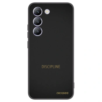 Picasee silikónový čierny obal pre Vivo V40 SE 5G - Discipline