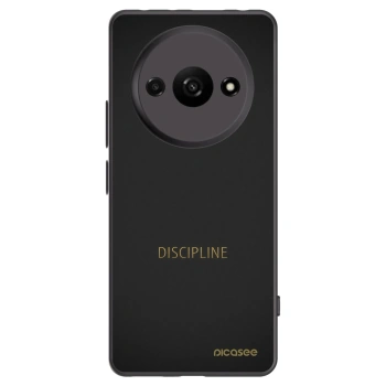 Picasee silikónový čierny obal pre Xiaomi Redmi A3 - Discipline