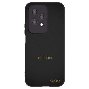 Picasee silikónový čierny obal pre Honor 200 Lite - Discipline