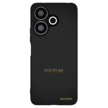 Picasee silikónový čierny obal pre Xiaomi Redmi 13 4G - Discipline
