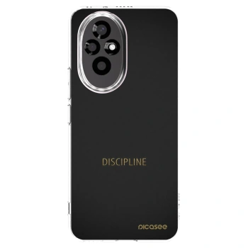 Picasee silikónový prehľadný obal pre Honor 200 Pro 5G - Discipline