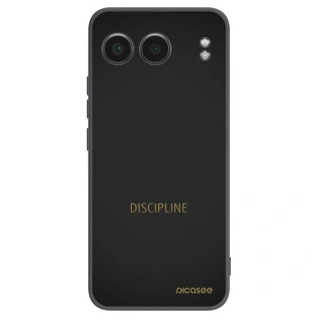 Picasee silikónový čierny obal pre OnePlus Nord 4 - Discipline
