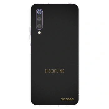 Picasee silikónový prehľadný obal pre Xiaomi Mi 9 - Discipline