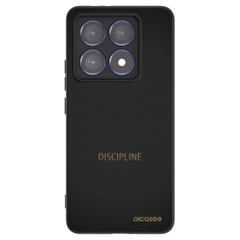 Picasee silikónový čierny obal pre Xiaomi 14T Pro - Discipline