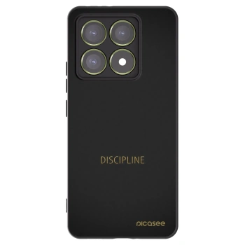 Picasee silikónový čierny obal pre Xiaomi 14T - Discipline