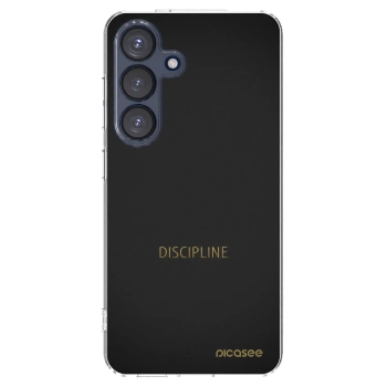 Picasee silikónový prehľadný obal pre Samsung Galaxy S25 5G - Discipline