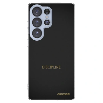 Picasee silikónový prehľadný obal pre Samsung Galaxy S25 Ultra 5G - Discipline
