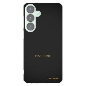 Picasee silikónový prehľadný obal pre Samsung Galaxy S25+ 5G - Discipline