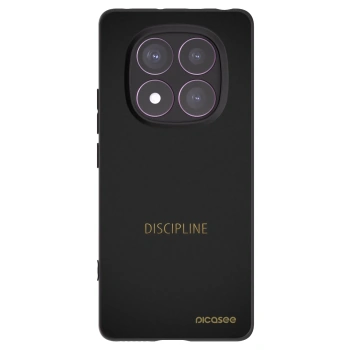 Picasee silikónový čierny obal pre Xiaomi Redmi Note 14 Pro 4G - Discipline