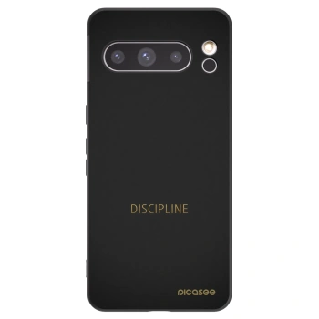 Picasee silikónový čierny obal pre Google Pixel 8 Pro - Discipline