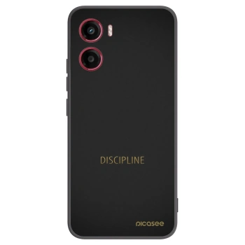 Picasee silikónový čierny obal pre Motorola Moto G05 - Discipline