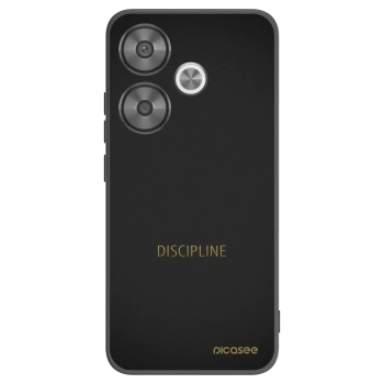 Picasee silikónový čierny obal pre Xiaomi Poco F6 - Discipline