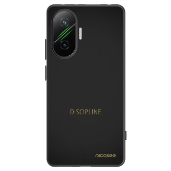 Picasee silikónový čierny obal pre Xiaomi Poco F7 5G - Discipline