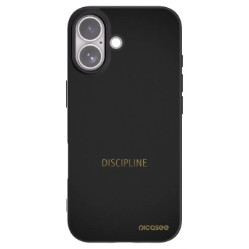 Picasee silikónový čierny obal pre Apple iPhone 17 - Discipline
