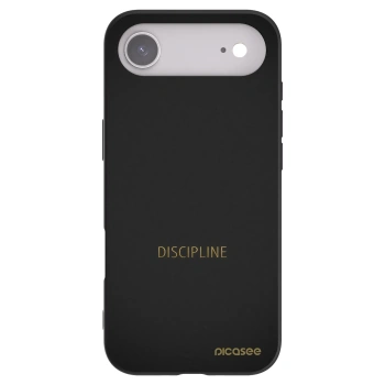 Picasee silikónový čierny obal pre Apple iPhone Air - Discipline