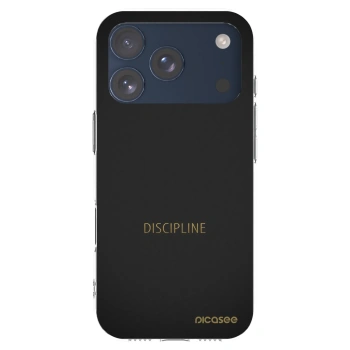 Picasee silikónový prehľadný obal pre Apple iPhone 17 Pro - Discipline