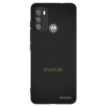 Picasee silikónový čierny obal pre Motorola Edge 60 5G - Discipline