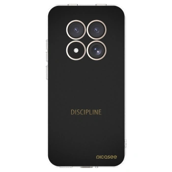 Picasee silikónový prehľadný obal pre Xiaomi Redmi Note 15 Pro 4G - Discipline