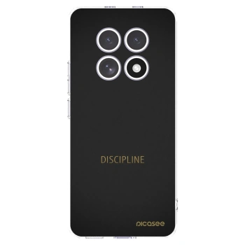 Picasee silikónový prehľadný obal pre Xiaomi Redmi Note 15 - Discipline