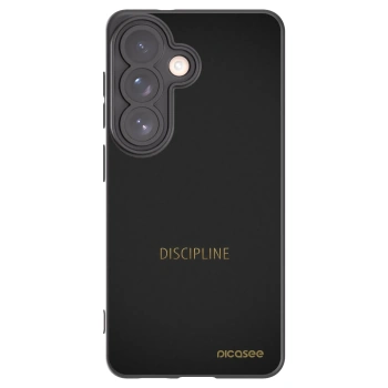Picasee silikónový čierny obal pre Samsung Galaxy S26 - Discipline
