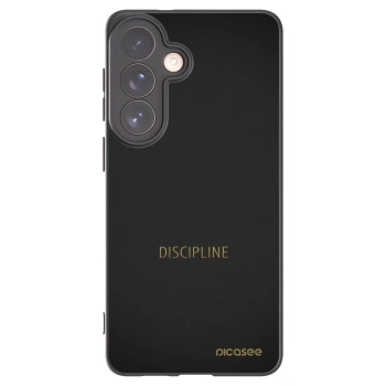 Picasee silikónový čierny obal pre Samsung Galaxy S26+ - Discipline