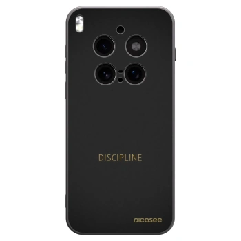Picasee silikónový čierny obal pre Vivo X300 Pro - Discipline