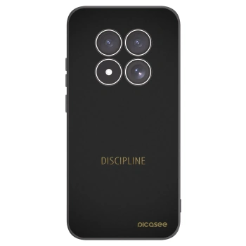 Picasee silikónový čierny obal pre Xiaomi Redmi Note 15 Pro 5G - Discipline