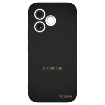 Picasee silikónový čierny obal pre Honor 600 Lite - Discipline