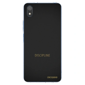 Picasee silikónový prehľadný obal pre Xiaomi Redmi 7A - Discipline