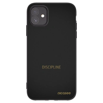 Picasee silikónový čierny obal pre Apple iPhone 11 - Discipline