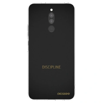Picasee silikónový prehľadný obal pre Xiaomi Redmi 8 - Discipline