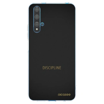 Picasee silikónový prehľadný obal pre Huawei Nova 5T - Discipline
