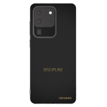 Picasee silikónový prehľadný obal pre Samsung Galaxy S20 Ultra 5G G988F - Discipline
