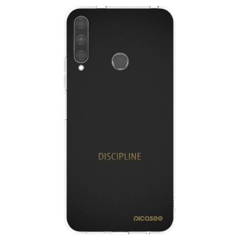 Picasee silikónový prehľadný obal pre Huawei P40 Lite E - Discipline
