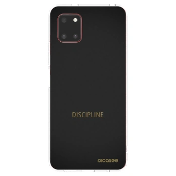 Picasee silikónový prehľadný obal pre Samsung Galaxy Note 10 Lite N770F - Discipline