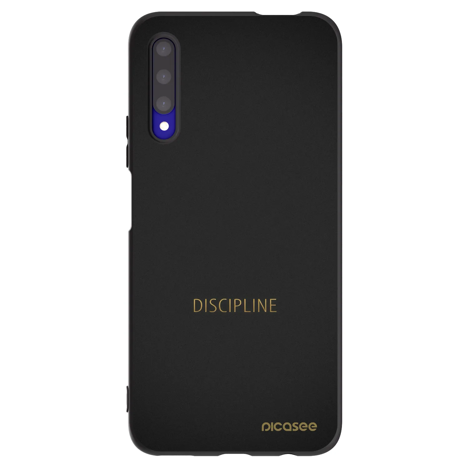 Picasee silikónový čierny obal pre Honor 9X Pro - Discipline