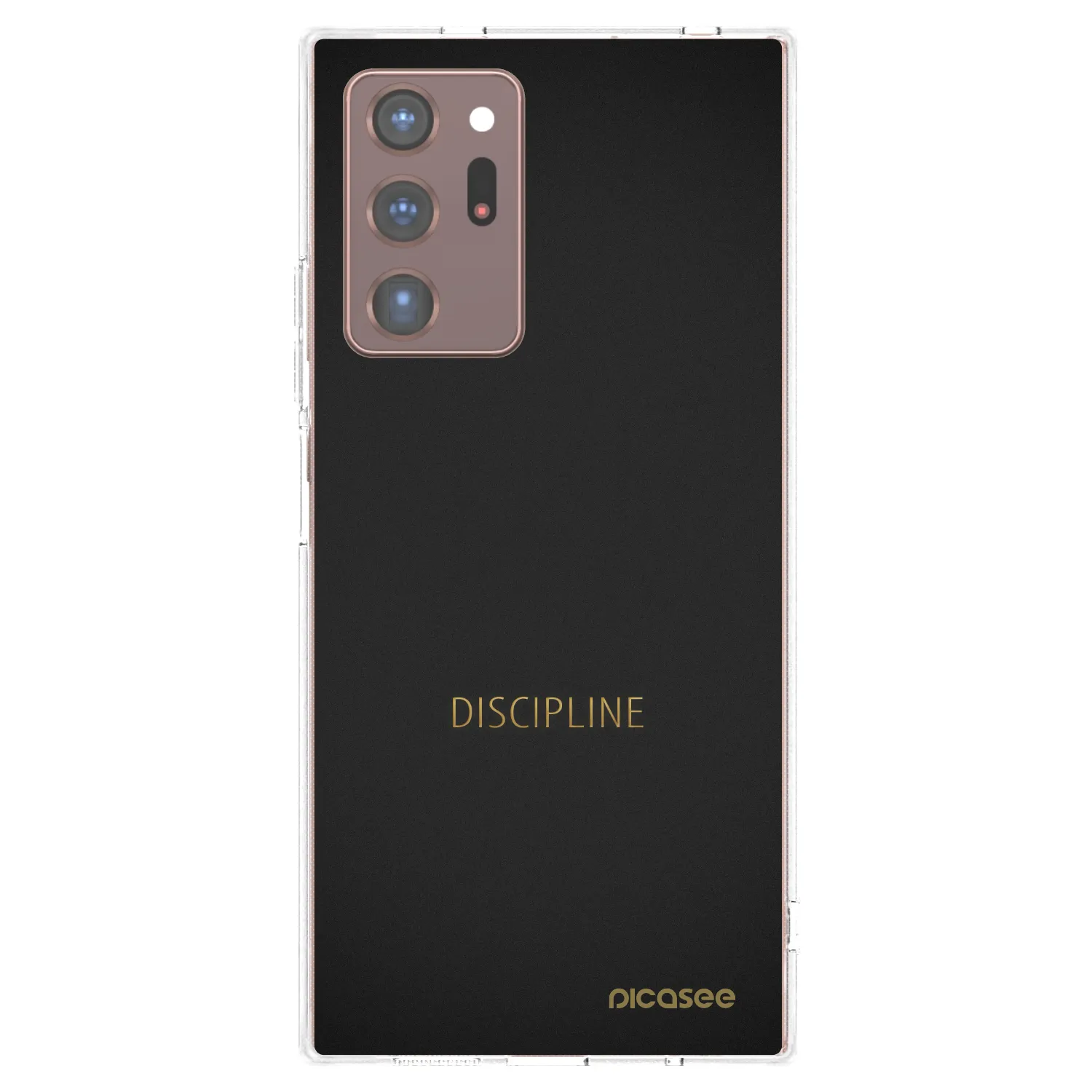 Picasee silikónový prehľadný obal pre Samsung Galaxy Note 20 Ultra - Discipline