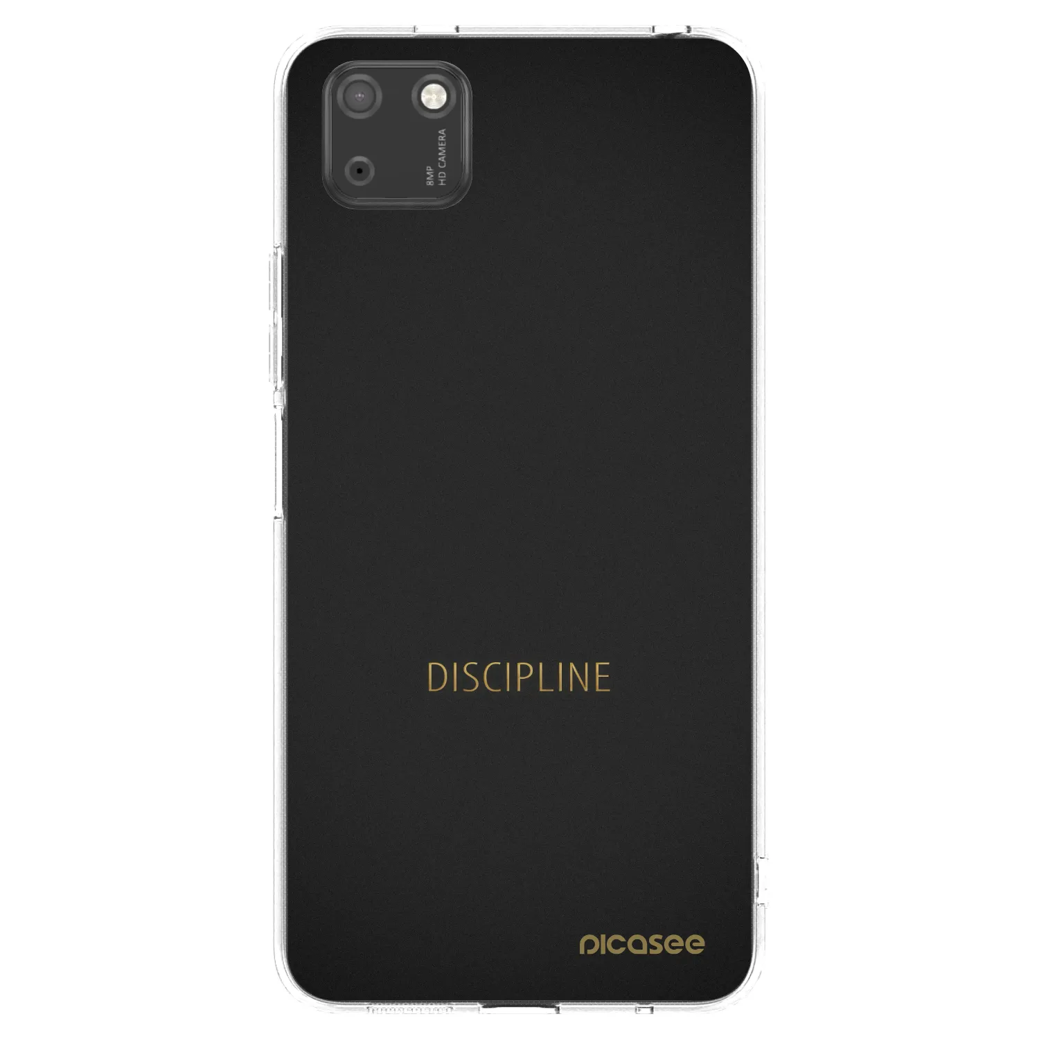 Silikónový prehľadný obal pre Huawei Y5P - Discipline