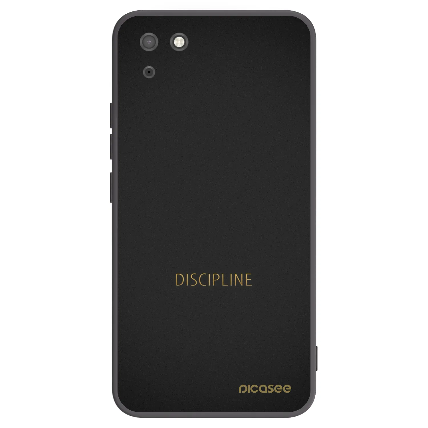 Picasee silikónový čierny obal pre Huawei Y5P - Discipline