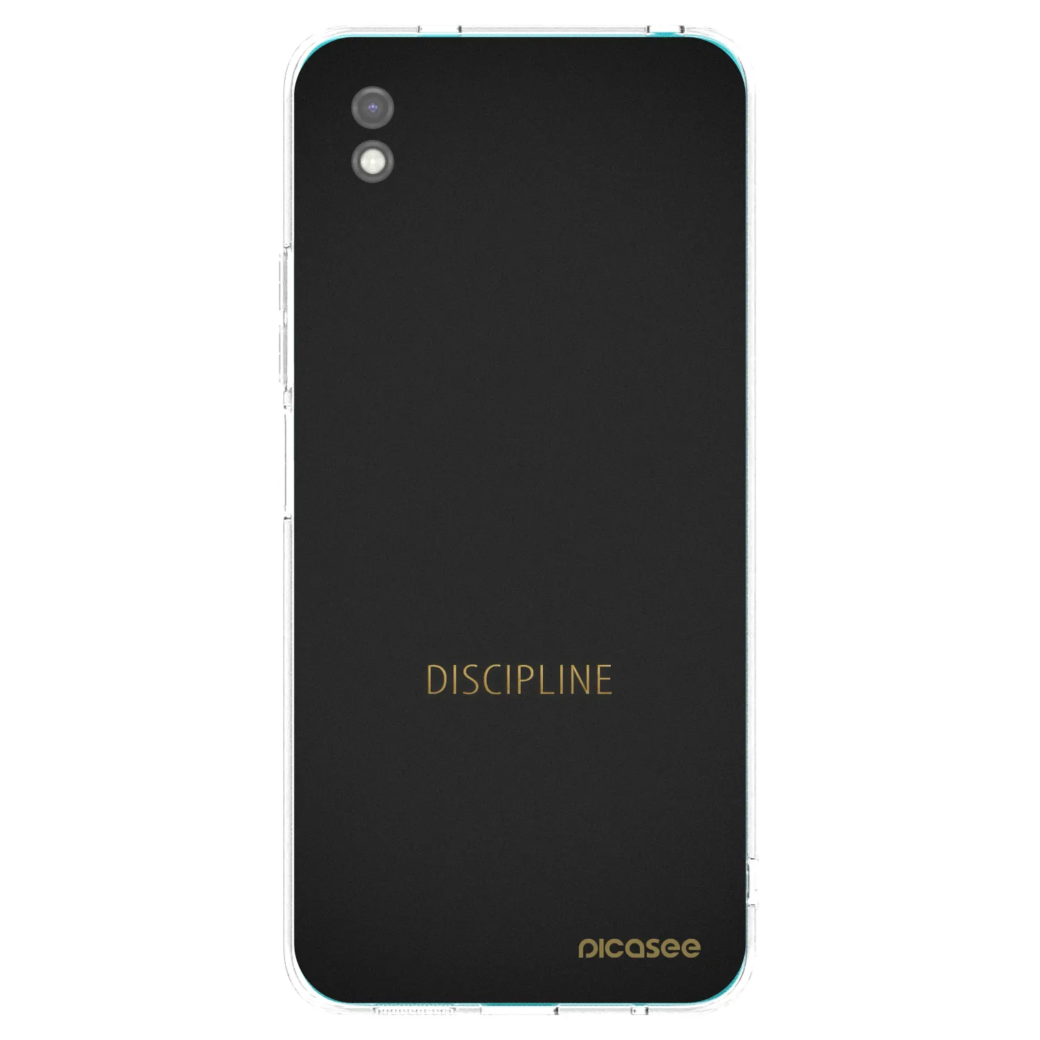 Picasee silikónový čierny obal pre Xiaomi Redmi 9A - Discipline