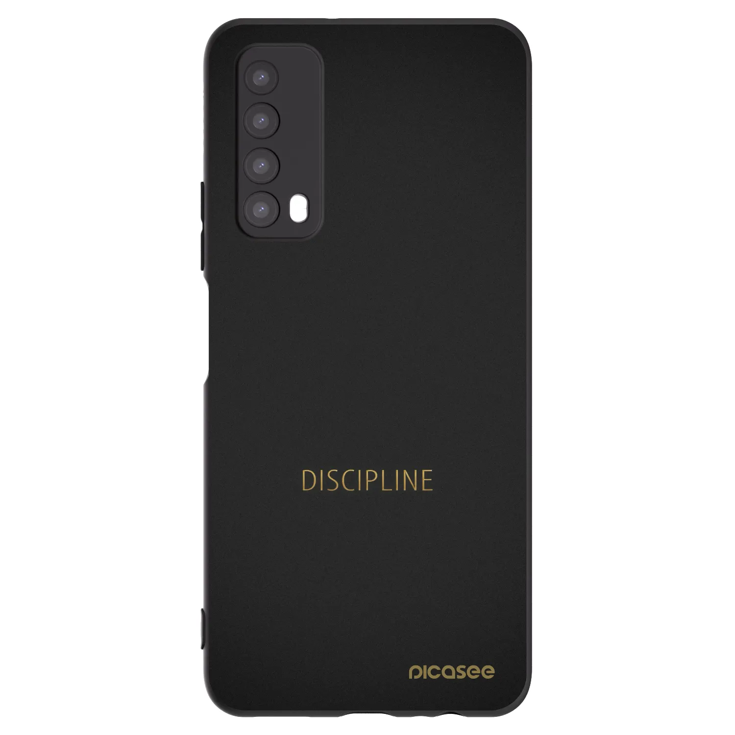 Silikónový čierny obal pre Huawei P Smart 2021 - Discipline