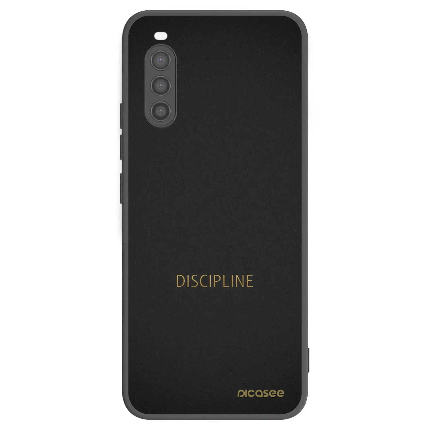 Picasee silikónový čierny obal pre Sony Xperia 10 II - Discipline