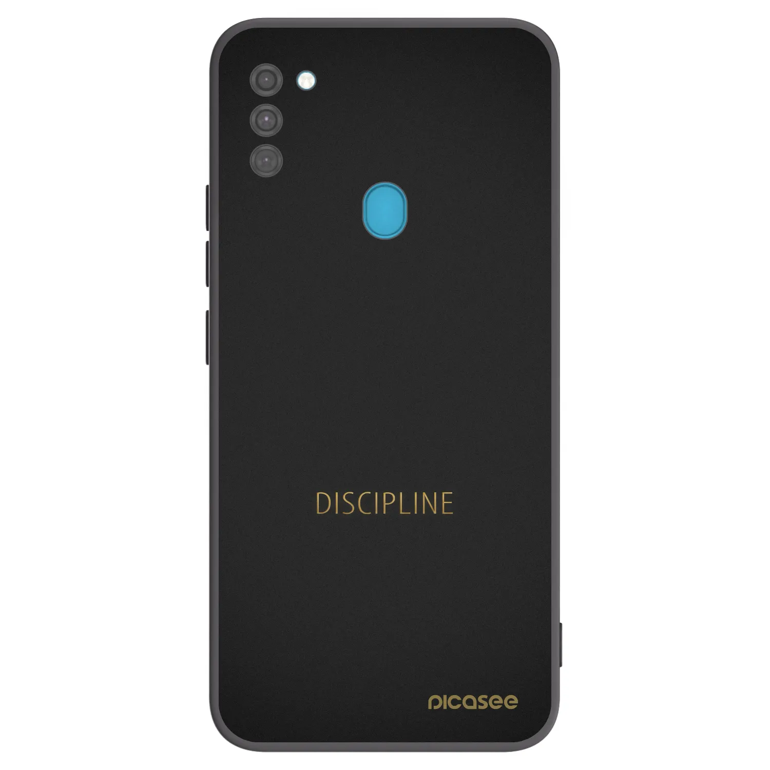 Picasee silikónový čierny obal pre Samsung Galaxy M11 - Discipline