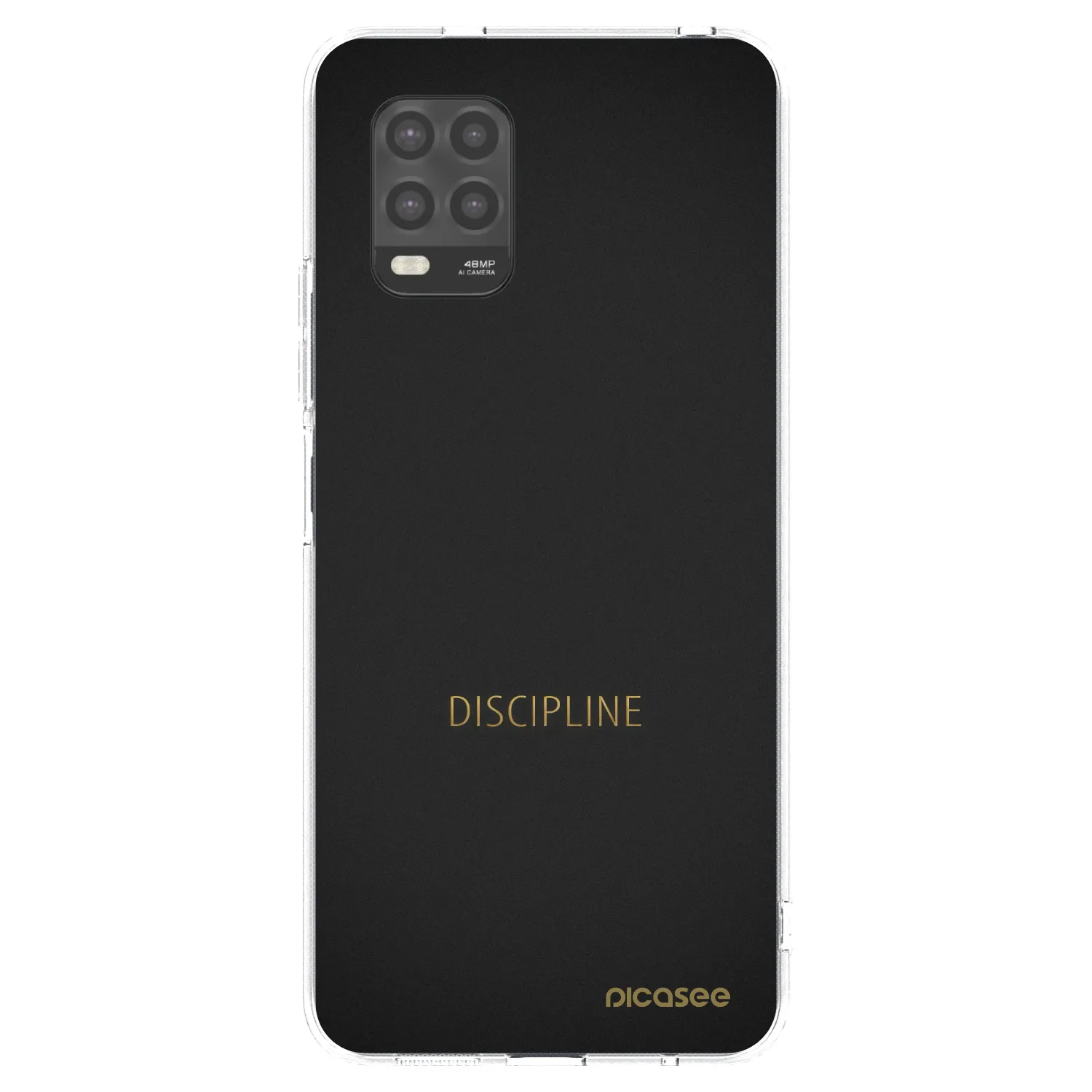 Silikónový prehľadný obal pre Xiaomi Mi 10 Lite - Discipline